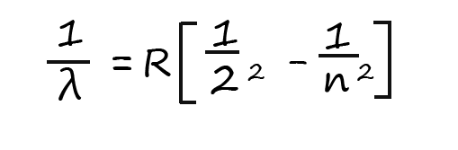 Balmer-Rydberg equation 